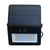 LED Solar Flood Light Black 15W Tri-CCT 1200lm IP65 Motion Sensor