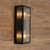 Up Down Wall Light Black E27 60W IP44