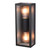 Up Down Wall Light Black E27 60W IP44