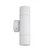Up Down Wall Light White 240V 12W GU10 IP65