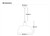 Pendant Light 32cm White Ceramic E27 40W Adjustable Cord