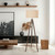 Floor Lamp Timber Tripod DIY Linen Shade 160cm B22 60W