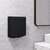 Hand Dryer Black Stainless-Steel 1000W Adjustable IP24 29cm