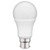 LED Globe A60 B22 6W 5700K 630lm Frosted Dimmable