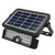 Solar Flood Light Black 4000K 5W 500lm Motion Sensor IP65