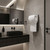 Hand Dryer White Hands-In Blade Adjustable 1500W 67cm