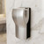 Hand Dryer Satin Silver Hands-In Blade Adjustable 1500W 67cm