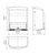 Hand Dryer White Sensor Operated 1640W 30cm