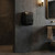 Hand Dryer Black Steel Sensor Operated 2750W 33cm