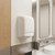 Hand Dryer White Steel Sensor Operated 1640W 30cm
