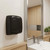 Hand Dryer Matte Black Steel Sensor Operated 1640W 30cm