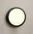 LED Bunker Light Black 28cm Tri-CCT 12W 1200lm IP65 IK10