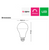 LED Smart Zigbee E27 Globe 9W 4000K 950lm White Dimmable