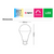 LED Smart Zigbee B22 Globe 9.5W Multi-CCT 806lm White Dimmable