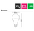 LED Smart Wi-Fi B22 Globe 9W 4000K 950lm White Dimmable