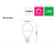 LED Round Smart Zigbee E14 4W 3000K 380lm White Dimmable
