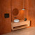 Hand Dryer Black Steel Slim Sensor Operated 850W 27cm
