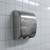 Hand Dryer Satin Stainless Steel Slim Sensor Operated 850W 27cm