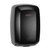 Hand Dryer Black Steel Sensor Operated 1500W 33cm