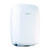 Hand Dryer White Steel Sensor Operated With Filter 1500W 33cm