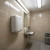 Hand Dryer White Steel Sensor Operated With Filter 1500W 33cm