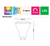 GU10 LED Globe Smart Zigbee 6W RGB Multi-CCT 420lm White Dimmable
