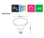 LED PAR38 Smart Wi-Fi E27 15W Multi-CCT 1050lm Black Dimmable