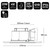 White DC Exhaust Fan 27cm Square 20W IPX4