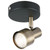 Ceiling Spotlight Black-Brass GU10 5W 3000K 350lm IP44