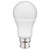 LED Globe A60 B22 9W 5700K 950lm Frosted Dimmable