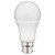 LED Globe A60 B22 9W 3000K 900lm Frosted Dimmable