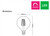 LED G95 Filament E27 7.5W 2700K 810lm Clear Dimmable