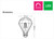 LED Filament Clear E27 4W 2700K 420lm Dimmable