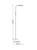 Floor Lamp Black 6W Tri-CCT 600lm 145cm Adjustable