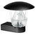 Coach Wall Light Black Glass E27 60W IP44