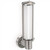 Coach Light Silver Brushed Stainless-Steel 240V E27 40W IP23
