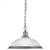 Pendant Light 34cm Chrome Metal E27 60W Adjustable Cord