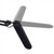 LED Clip Lamp Black 8W 4000K 500lm Touch Adjustable
