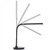 LED Desk Lamp Black 4000K 5W 320lm Touch Dimmable