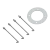 Bollard Light Rag Bolt Assembly Kit