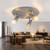 Ceiling Spotlights Grey 3 Heads 50W Adjustable GU10 26cm