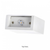 Wall Light White 6W 3000K 410lm Paintable 13cm