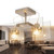 Ceiling Spotlights Satin-Chrome 2 Heads 50W Adjustable GU10