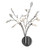 Wall Light Chrome Glass 20W G4 43cm