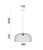 Pendant Light 38cm Natural Bamboo E27 40W Adjustable Cord