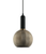 Pendant Light 20cm Chrome Textured Glass E27 72W Adjustable Cord