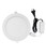 LED Downlight Round 18W 1550lm Tri-CCT Dimmable IP40 Recessed 22cm White