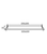 LED Downlight Square 18W 1550lm Tri-CCT Dimmable IP40 Recessed 22cm White