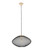 Pendant Light 40cm Black Stainless-Steel E27 60W Adjustable Cord