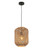 Pendant Light 25cm Natural Bamboo E27 40W Adjustable Cord